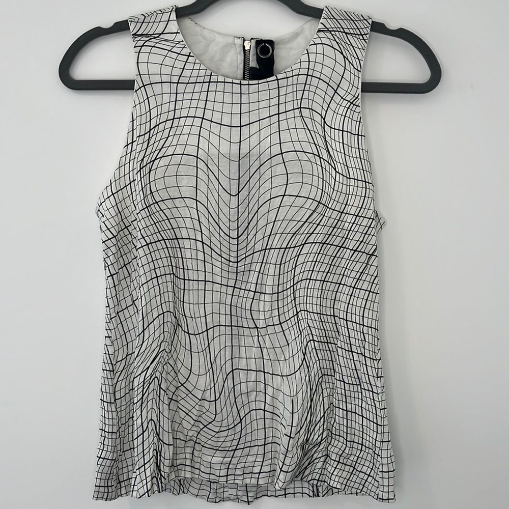 Poleci Tencel Printed Shell Tank XS
